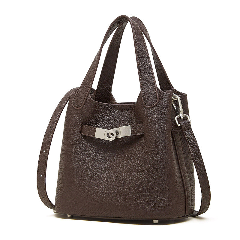 Large Capacity Shoulder Crossbody Handbag Bucket Bag