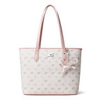 Genuine Leather Top-Handle Tote Bag
