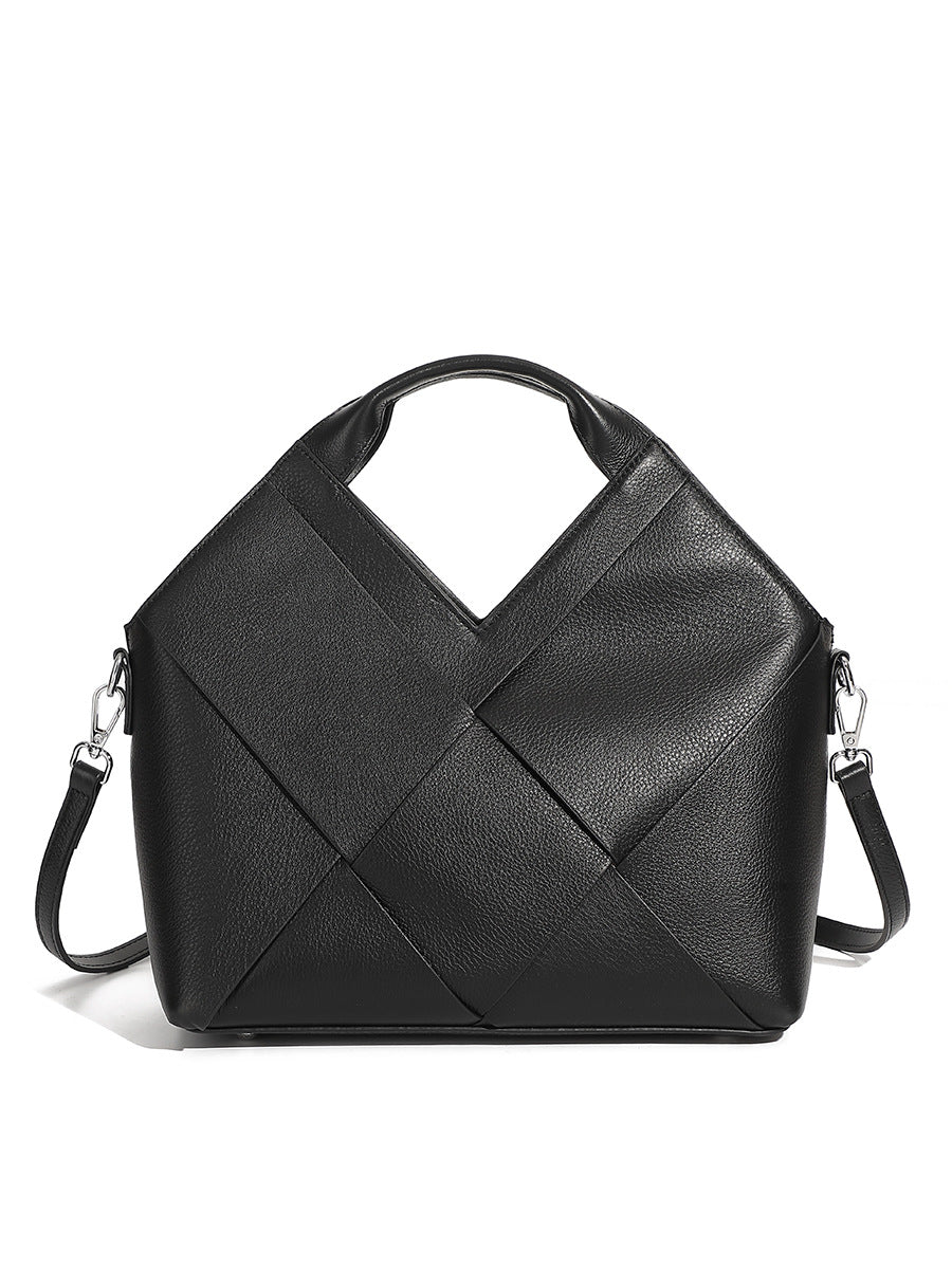 Fashion Genuine Leather Shoulder Crossbody Handbag