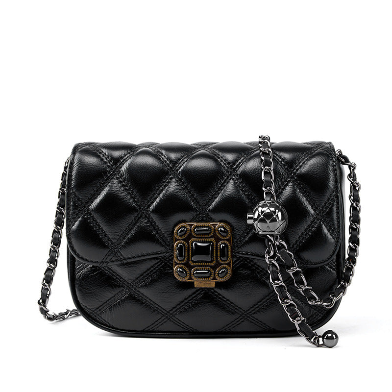 Vintage Shoulder Crossbody Handbag Small Square Bag
