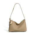 Commuter Genuine Leather Shoulder Crossbody Dumpling Handbag
