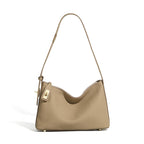 Commuter Genuine Leather Shoulder Crossbody Dumpling Handbag
