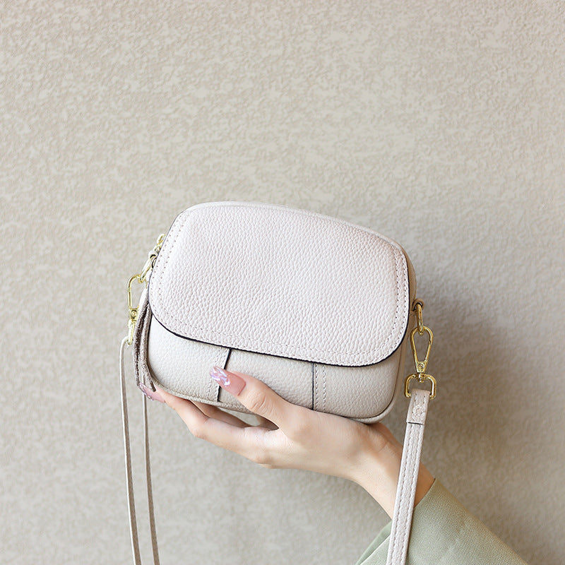 Fashion Genuine Leather Shoulder Crossbody Handbag