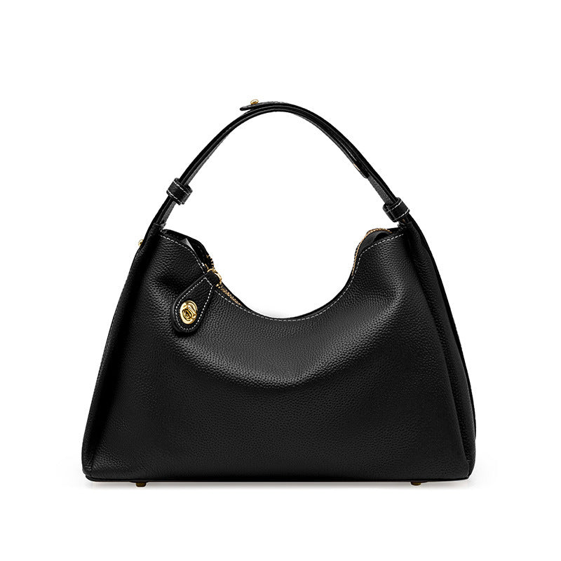 Vintage Genuine Leather Shoulder Crossbody Underarm Bag