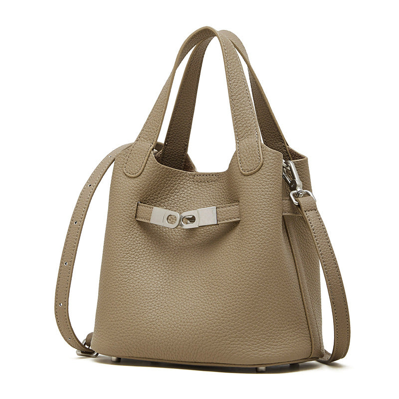 Large Capacity Shoulder Crossbody Handbag Bucket Bag