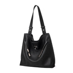 Large Capacity Genuine Leather Shoulder Crossbody Tote Bag
