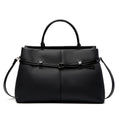Commuter Shoulder Tote Bag With Top Handles