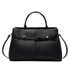 Commuter Shoulder Tote Bag With Top Handles