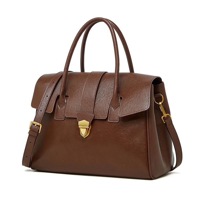 Vintage Top Handle Shoulder Crossbody Tote Bag