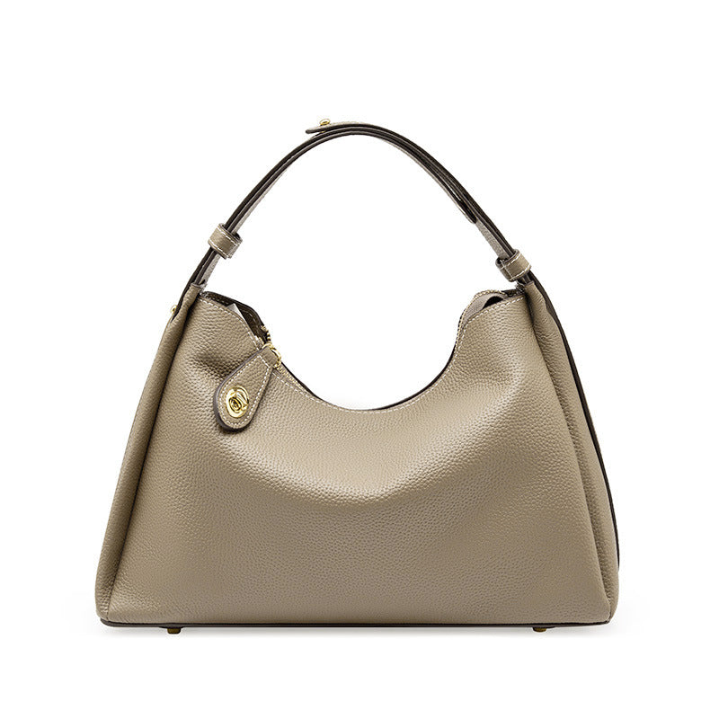 Vintage Genuine Leather Shoulder Crossbody Underarm Bag