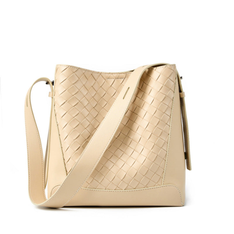 Genuine Leather Large Capacity Shoulder Handheld Tote Bag