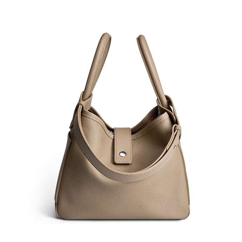 Commuter Top Handle Shoulder Crossbody Bucket Bag