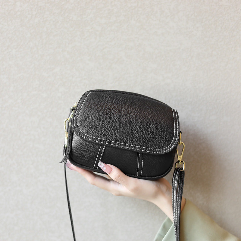 Fashion Genuine Leather Shoulder Crossbody Handbag