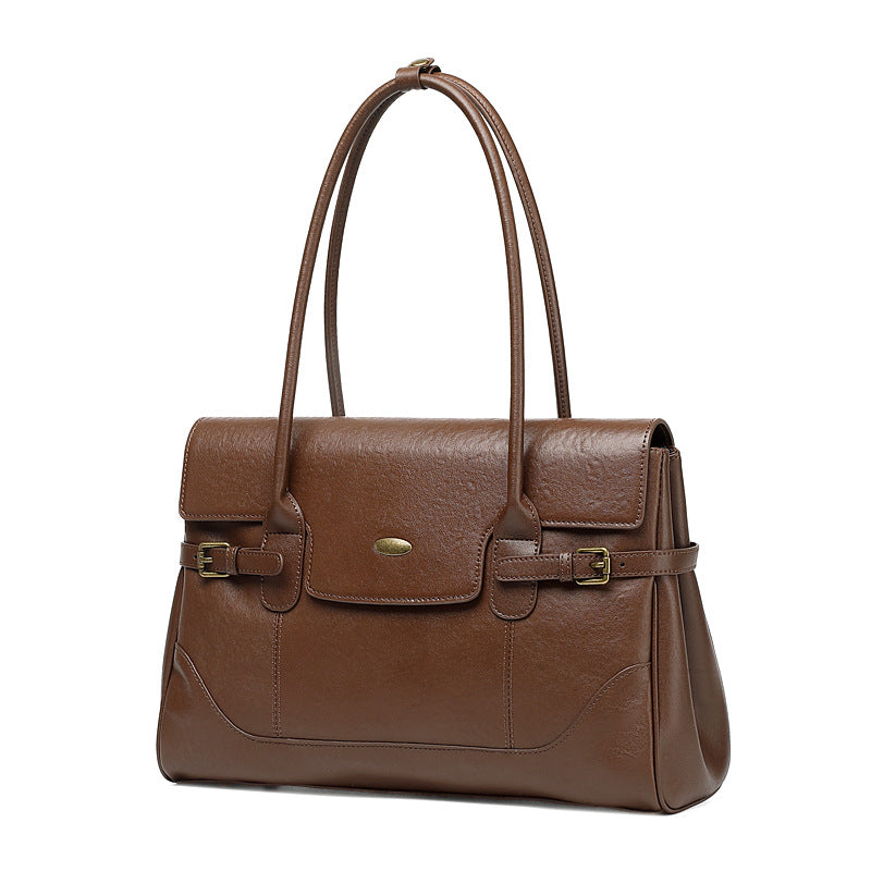 Vintage Large Capacity Shoulder Tote Bag
