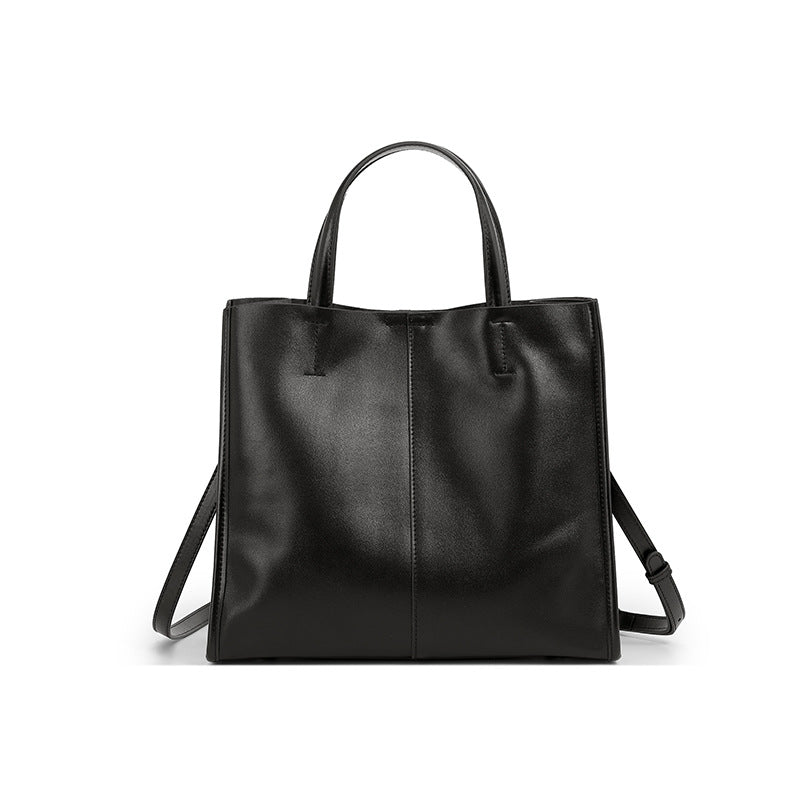 Genuine Leather Crossbody Handheld Tote Bag