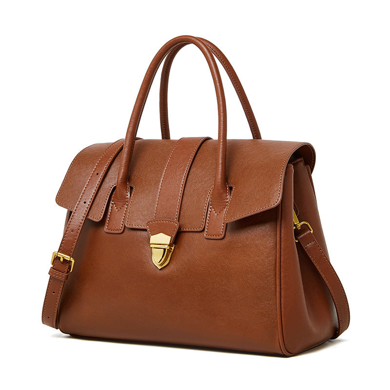 Vintage Top Handle Shoulder Crossbody Tote Bag