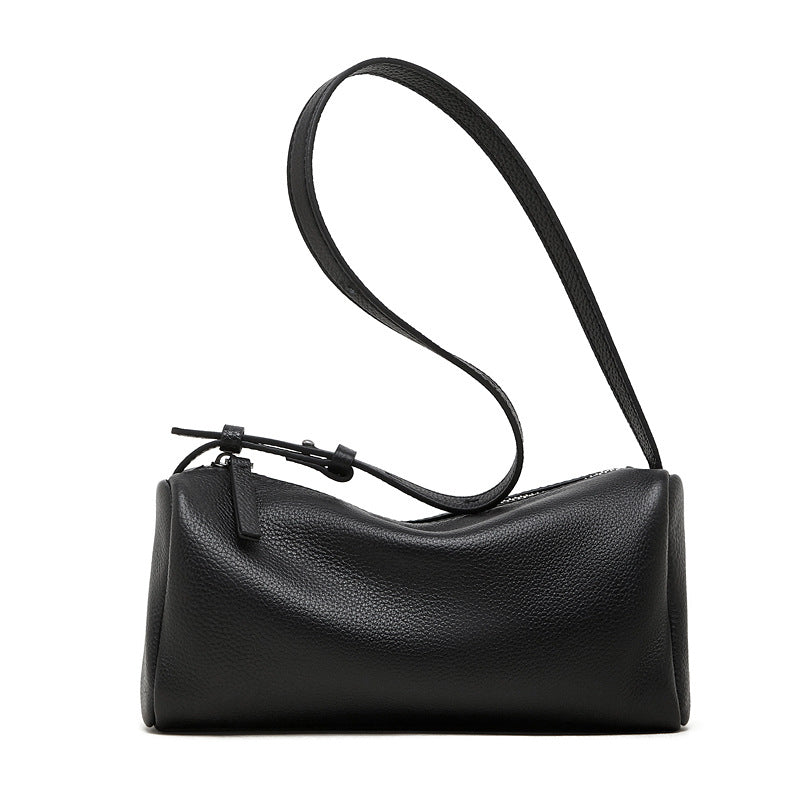 High-End Shoulder Crossbody Barrel Bag