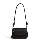 Genuine Leather Crossbody Small Square Bag