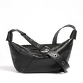 Genuine Leather Crossbody Handheld Dumpling Bag