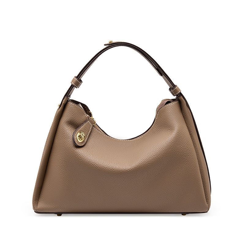 Vintage Genuine Leather Shoulder Crossbody Underarm Bag