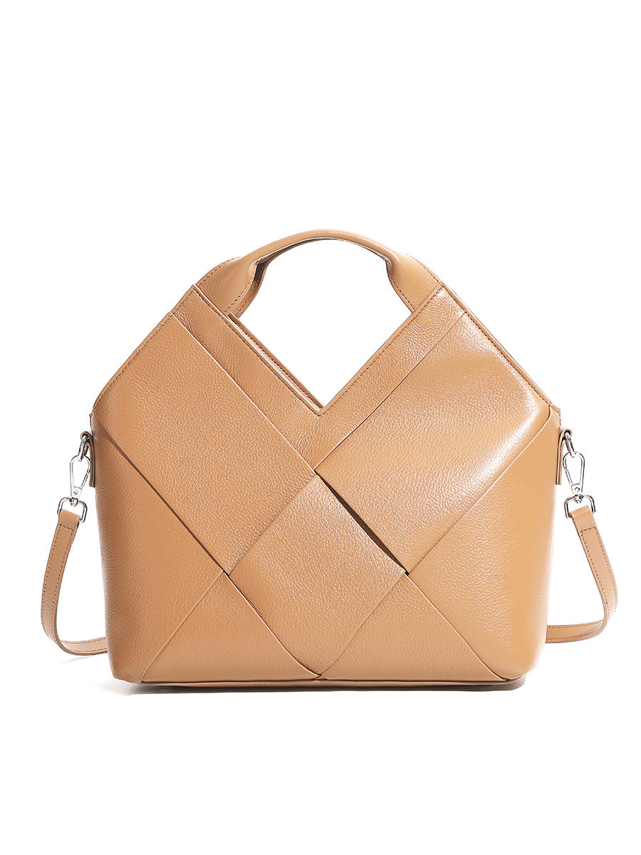 Fashion Genuine Leather Shoulder Crossbody Handbag