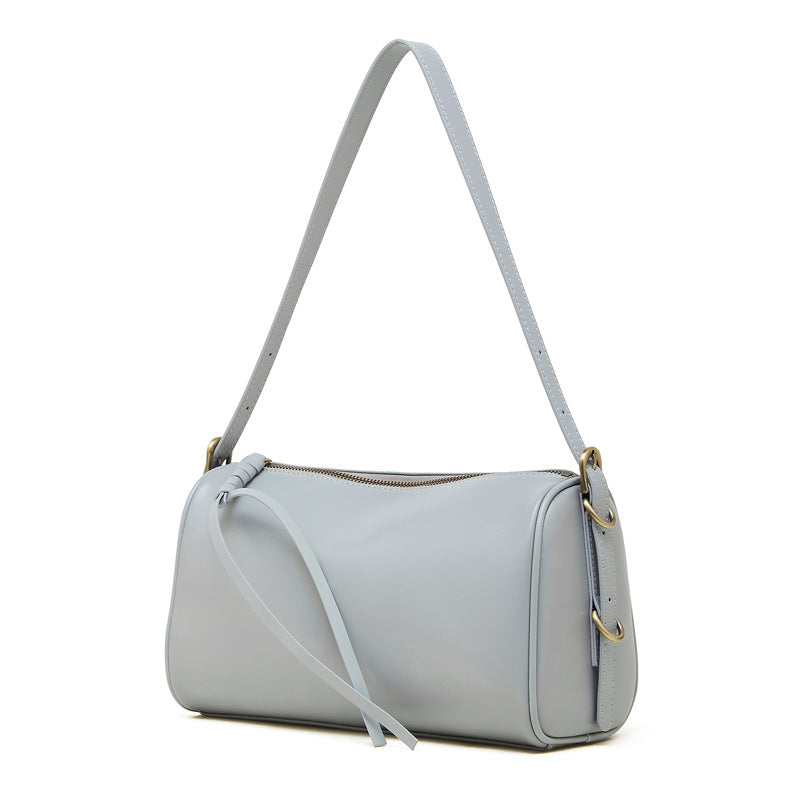Genuine Leather Crossbody Handheld Pillow Bag