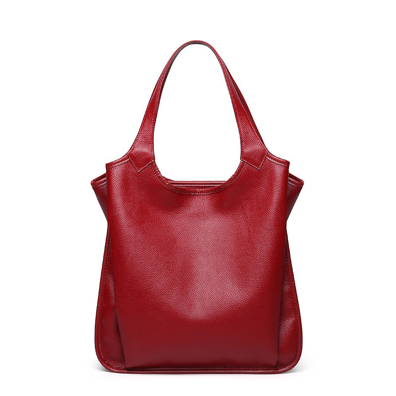 Genuine Leather Tote Bag Crossbody Handbag Women Shoulder Bag