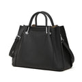 Commuter Genuine Leather Top Handle Shoulder Crossbody Bag