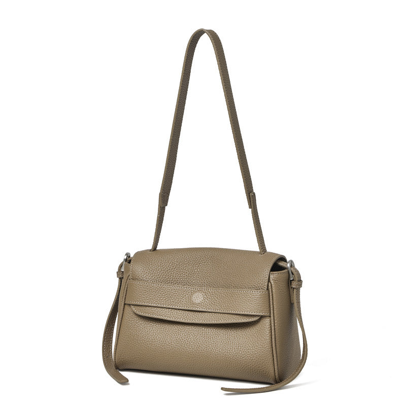 Genuine Leather Shoulder Crossbody Handbag