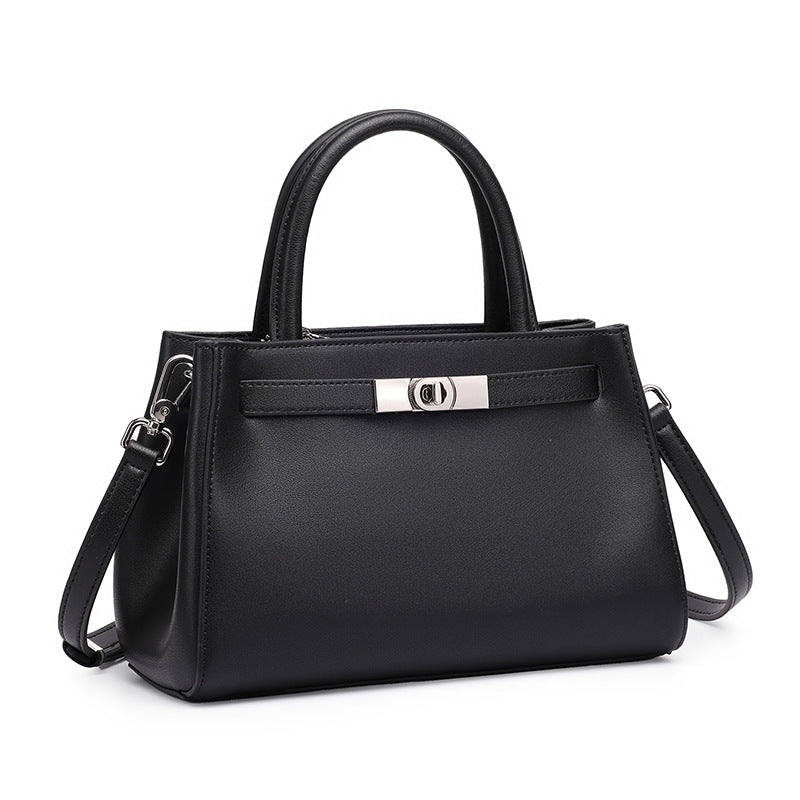 Genuine Leather Shoulder Crossbody Handbag Kelly Bag