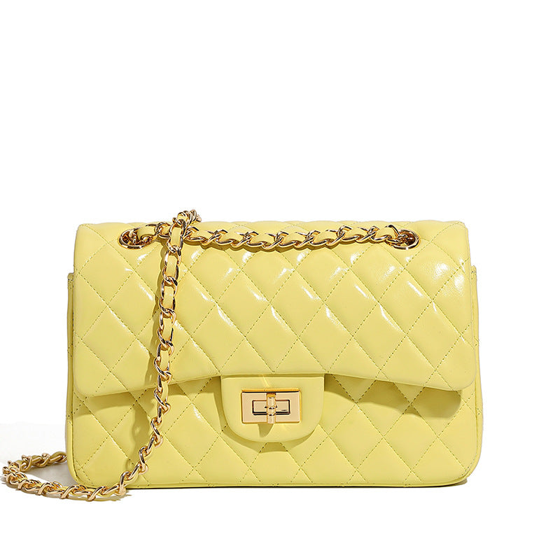 Chanel Style Shoulder Crossbody Top Handle Mini Square Bag