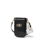 Genuine Leather Crossbody Kelly Bag