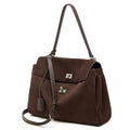Luxury Genuine Leather Shoulder Crossbody Tote Handbag
