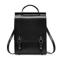 Vintage Preppy Genuine Leather Backpack