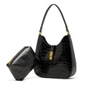 Genuine Leather Shoulder Crossbody Handbag Underarm Bag