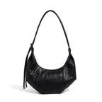 Genuine Leather Crossbody Handheld Dumpling Bag
