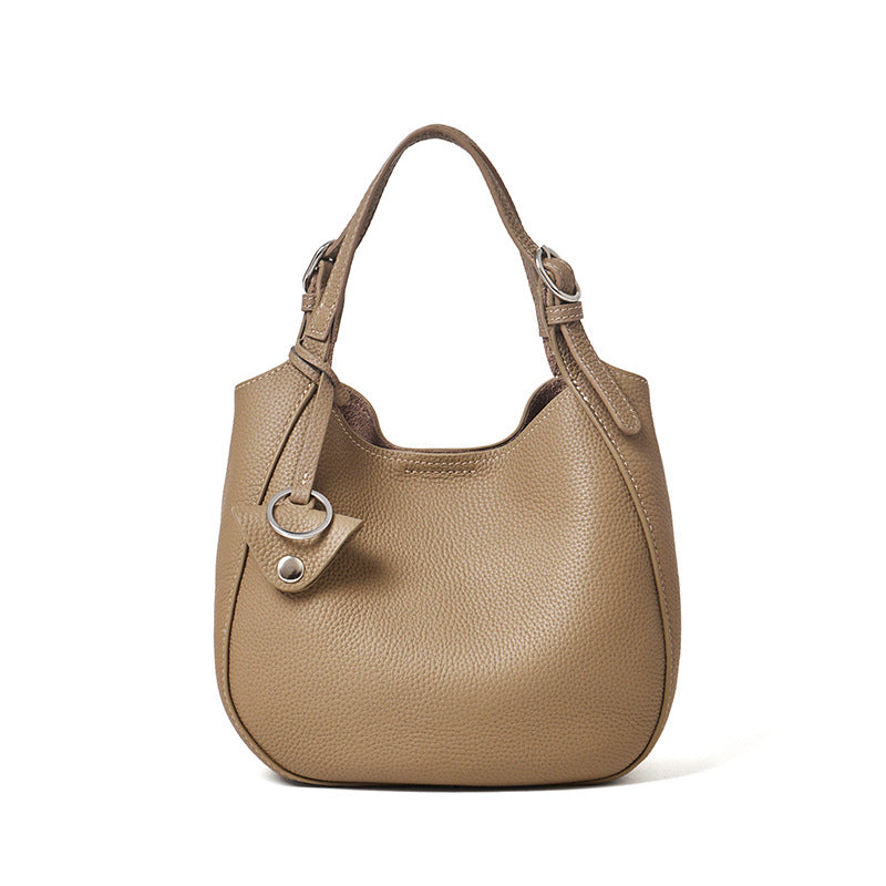 Luxurious Top Handle Shoulder Crossbody Bucket Bag