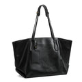 Vintage Genuine Leather Shoulder Tote Bag