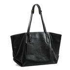 Vintage Genuine Leather Shoulder Tote Bag