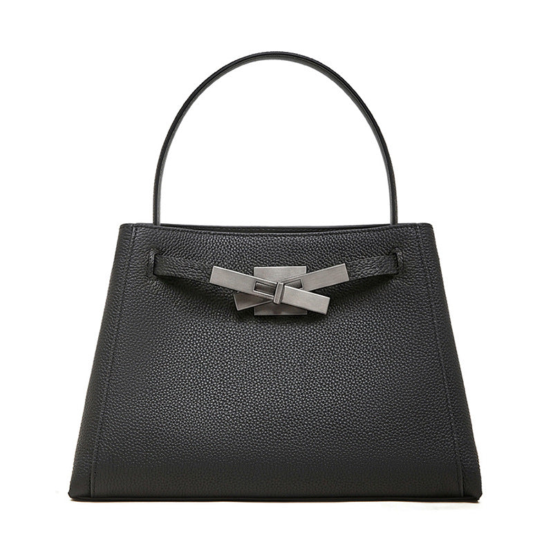 Genuine Leather Crossbody Handheld Kelly Bag