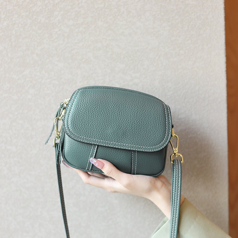 Fashion Genuine Leather Shoulder Crossbody Handbag