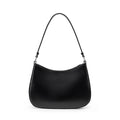 Genuine Leather Top-Handle Underarm Bag