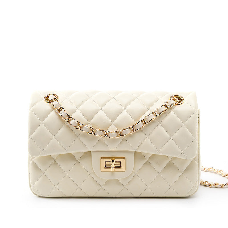 Chanel Style Shoulder Crossbody Top Handle Mini Square Bag