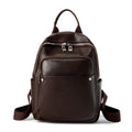 Genuine Leather Large Capacity Women's Backpack