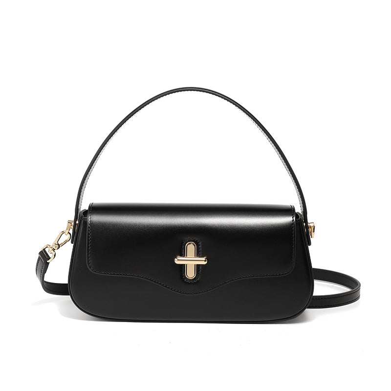 Korean Style Shoulder Crossbody Handbag Baguette Bag