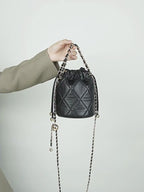 Vintage Top Handle Shoulder Bucket Bag