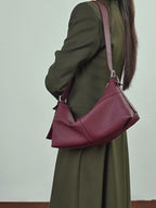 Genuine Leather Crossbody Tote Bag