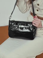 Stylish Genuine Leather Small Square Shoulder Crossbody Bag