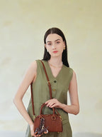 Vintage Shoulder Crossbody Boston Bag