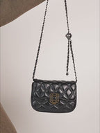 Vintage Shoulder Crossbody Handbag Small Square Bag